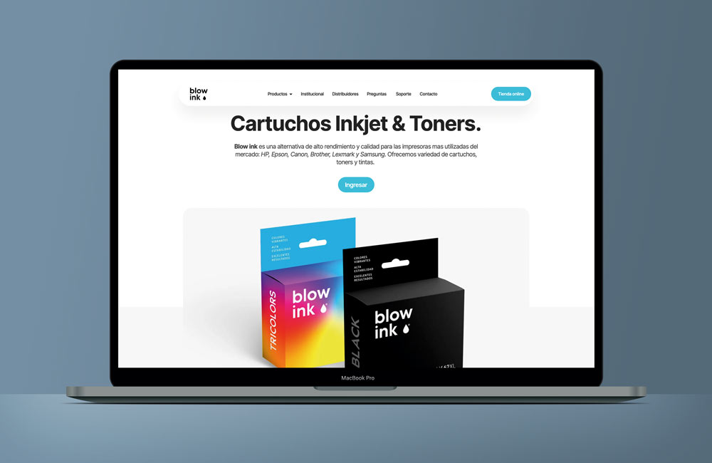 Skanisus Agencia Desarrollo Diseño Web Blow Ink